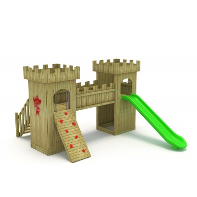 24 A Castle Themed Playground 